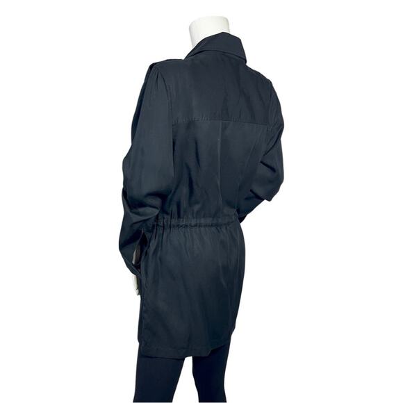 Hinge Brand Black Utility Jacket SZ M $129 - Picture 6 of 12